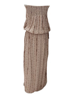 GODDESS SATIN DRESS LONG
