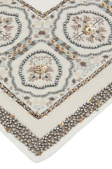 AJRAKH VINTAGE Sequin Hand Bead Embellished Runner