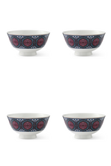 AJRAKH Flare Bowl Set Of 4