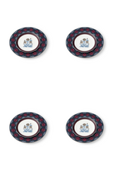 AJRAKH Side Plate Set Of 4
