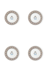 AJRAKH Starter Plate Set Of 4