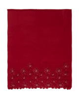 AMAYA FLORAL STOLE Ruby