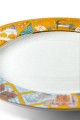 PARSI GARDEN Dining Plate Mustard