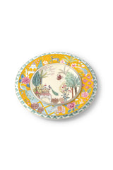 PARSI GARDEN Dining Plate Mustard