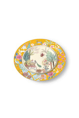 PARSI GARDEN Dining Plate Mustard