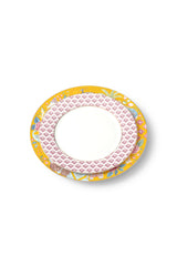 PARSI GARDEN Dining Plate Mustard