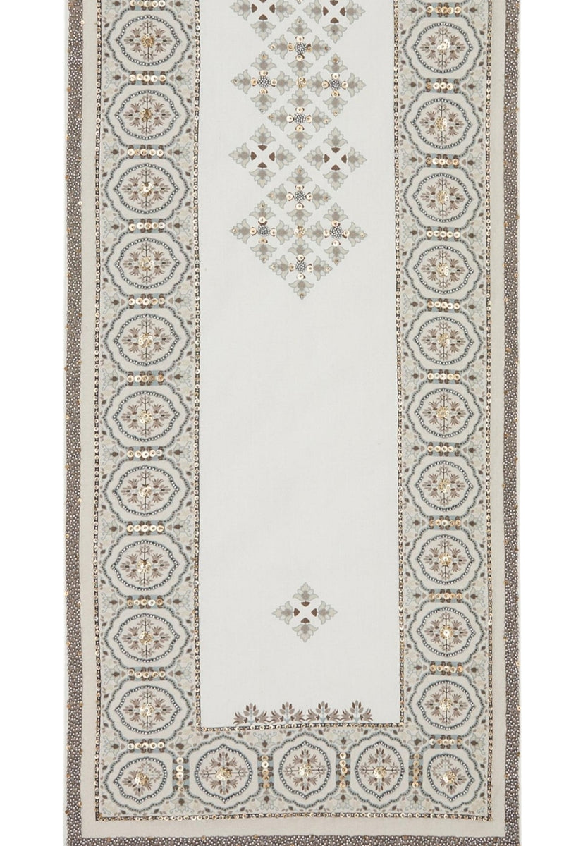 AJRAKH VINTAGE Sequin Bead Embellished Runner