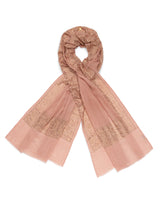 MEERA MIRROR STOLE - Dusky Pink