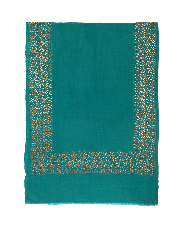 MEERA MIRROR STOLE - Blue