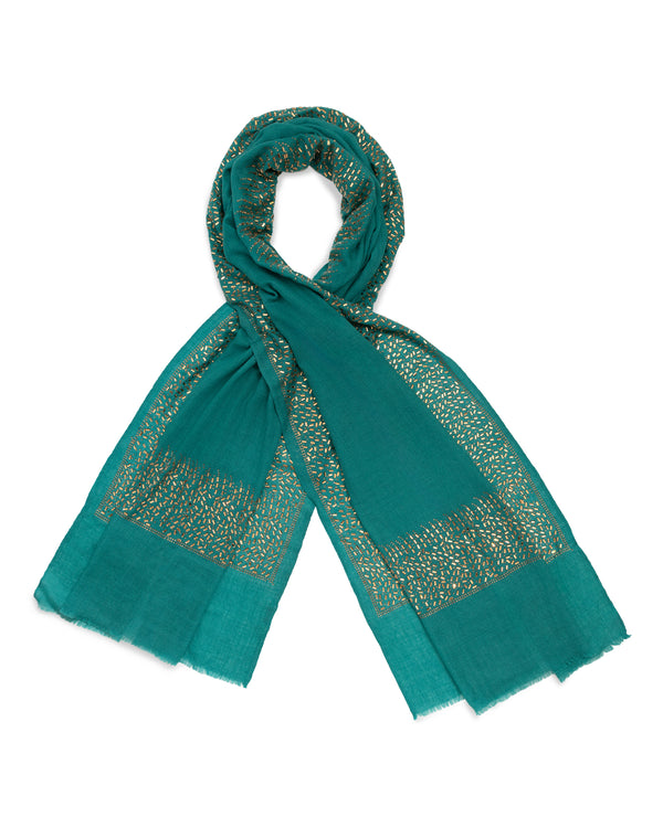 MEERA MIRROR STOLE - Blue