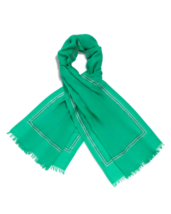 KARISHMA CRYSTAL STOLE - Green