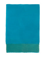 ZARI PALLA STOLE - Turquoise